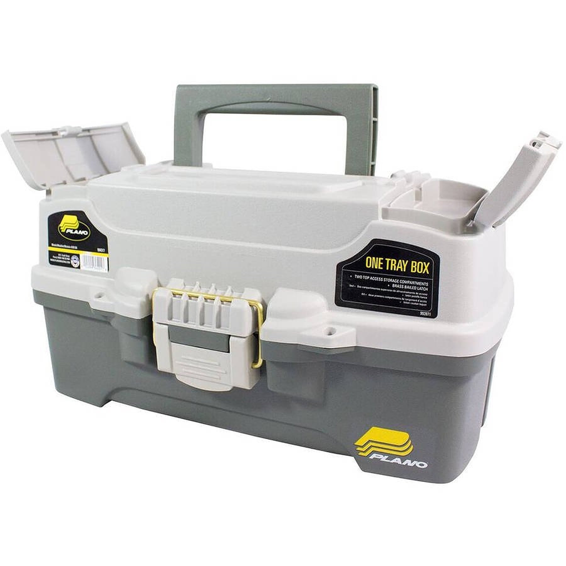 Plano 6201 One-Tray Tackle Box, Bait Storage, Extending Cantilever-tray Design — sports and outdoor product