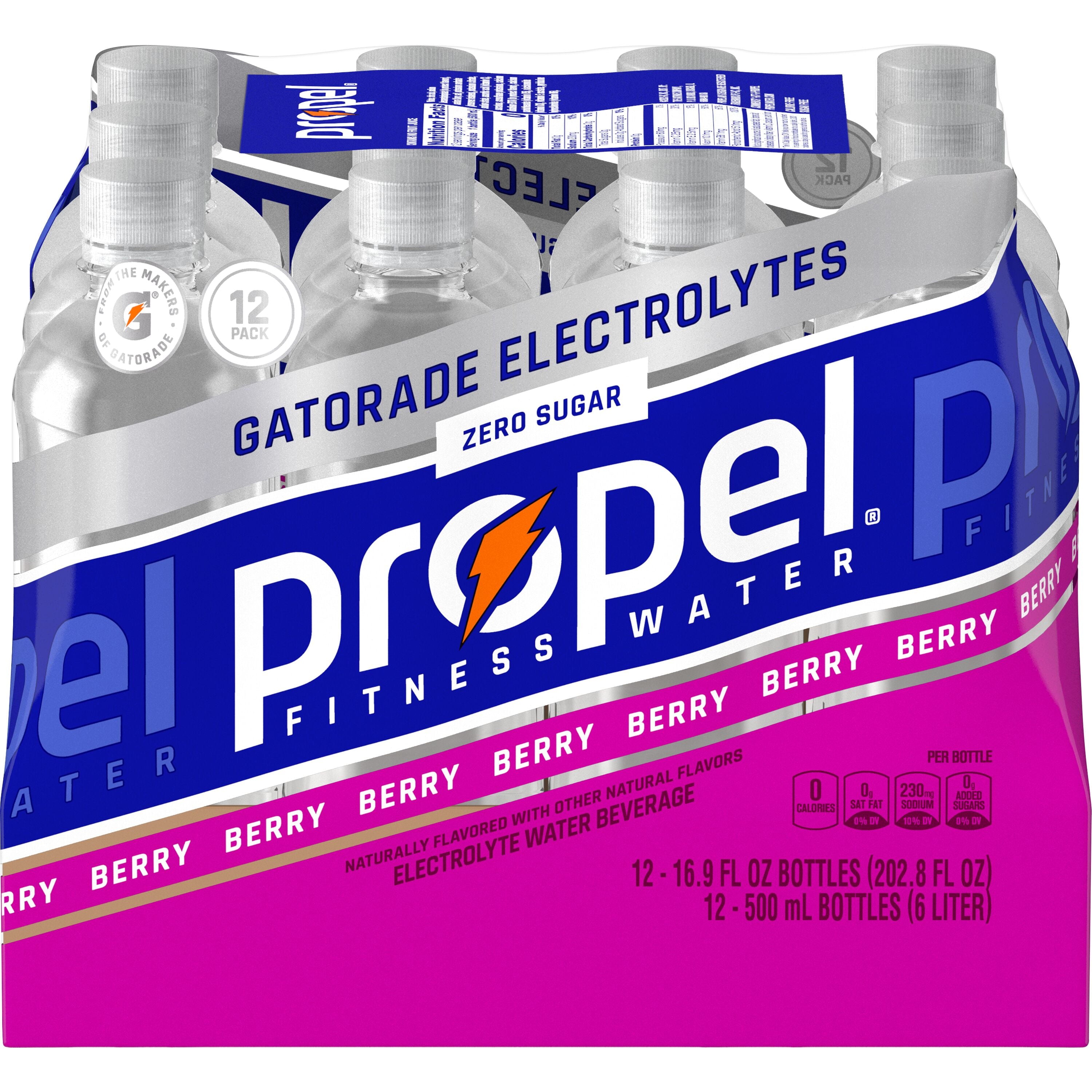 Propel Electrolyte Enhanced Water Sports Drink, Berry Flavored Water — coffee and drinks product