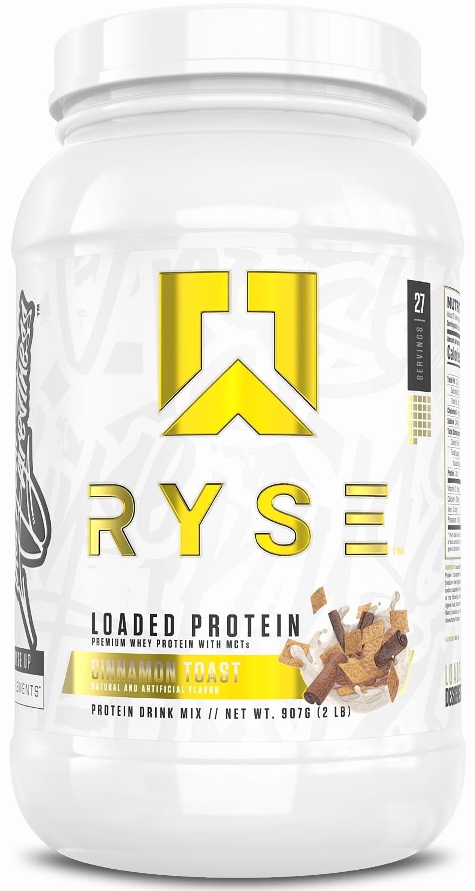 RYSE Loaded Protein Powder - Cinnamon Toast - 20 Servings — sports nutrition product