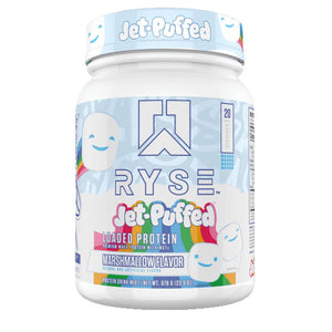 RYSE Loaded Protein Powder, Jet Puffed Marshmallow, 20 Servings, 25g Protein, Post Workout — sports nutrition product