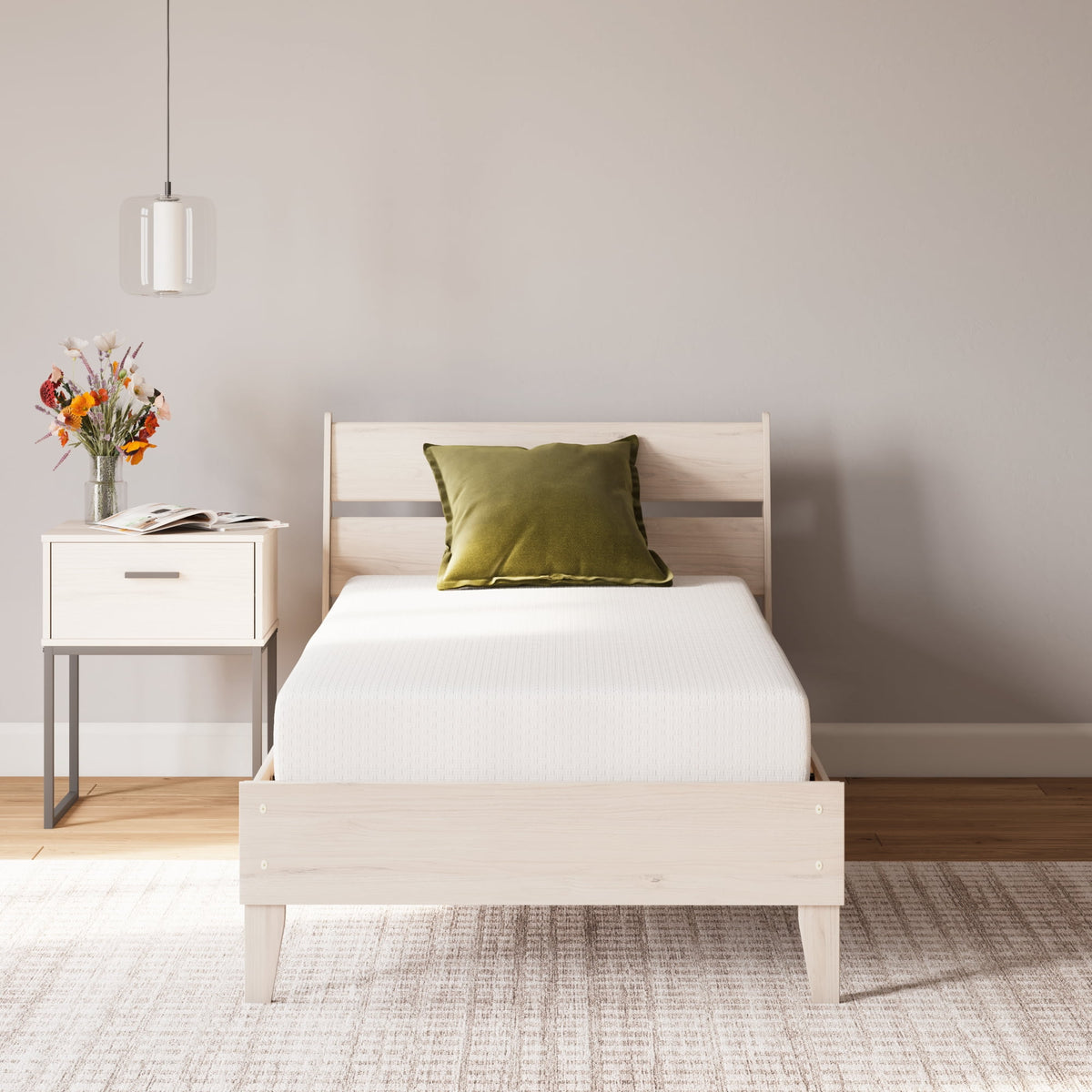 Signature Design by Ashley 8 inch Twin Memory Foam Mattress