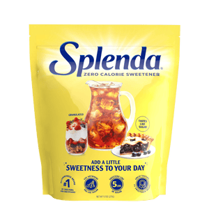 Splenda Zero Calorie Sweetener, Granulated Sugar Substitute, 9.7 oz Plastic Bag — grocery product