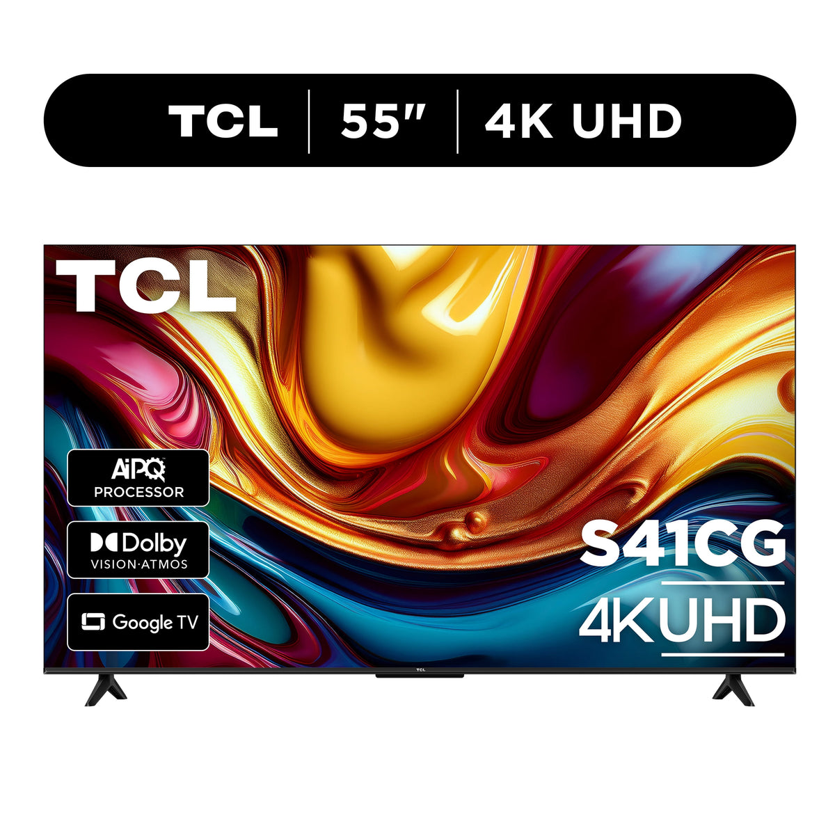 TCL 55" Class S41CG Series 4K UHD LED Smart Google TV (Limited Edition)