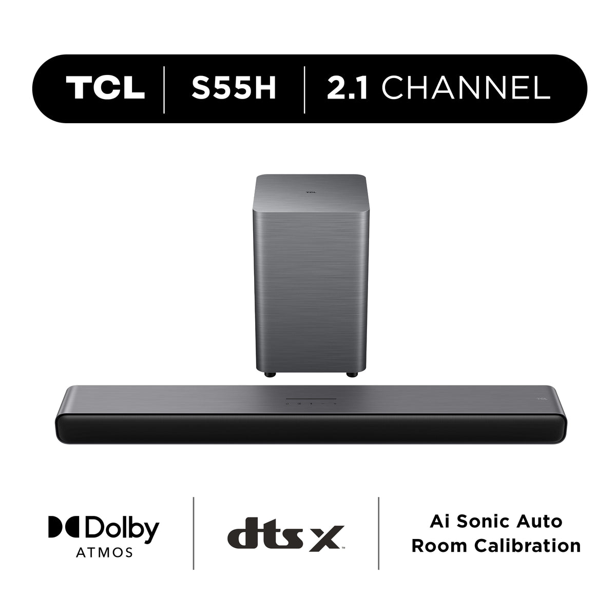 TCL S Class 2.1 Channel Sound Bar with Dolby Atmos