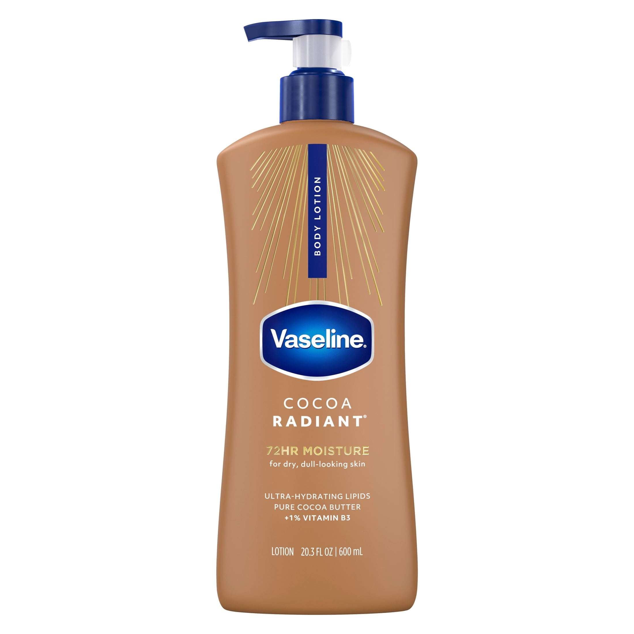 Vaseline Cocoa Radiant Body Lotion Cocoa for Dry Skin Cocoa Radiant Lotion Made with — health and personal care product
