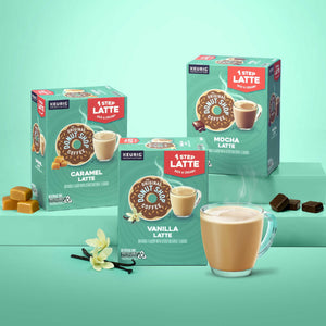 The Original Donut Shop, One Step Mocha Latte Flavored K-Cup Coffee Pods, 10 Count — coffee and drinks product, view 11
