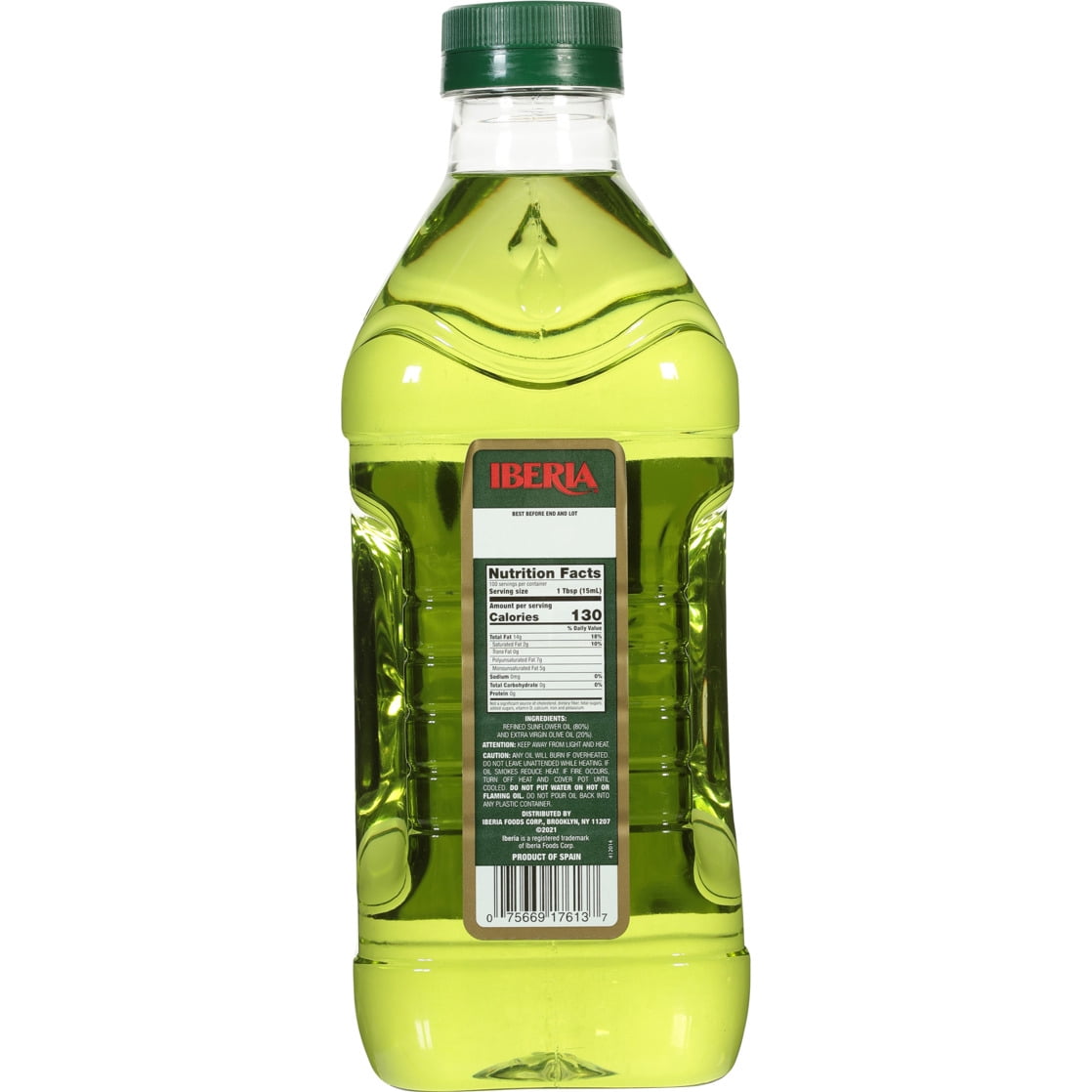 Iberia Premium Blend Sunflower Oil & Extra Virgin Olive Oil 51 fl oz — grocery product, view 6