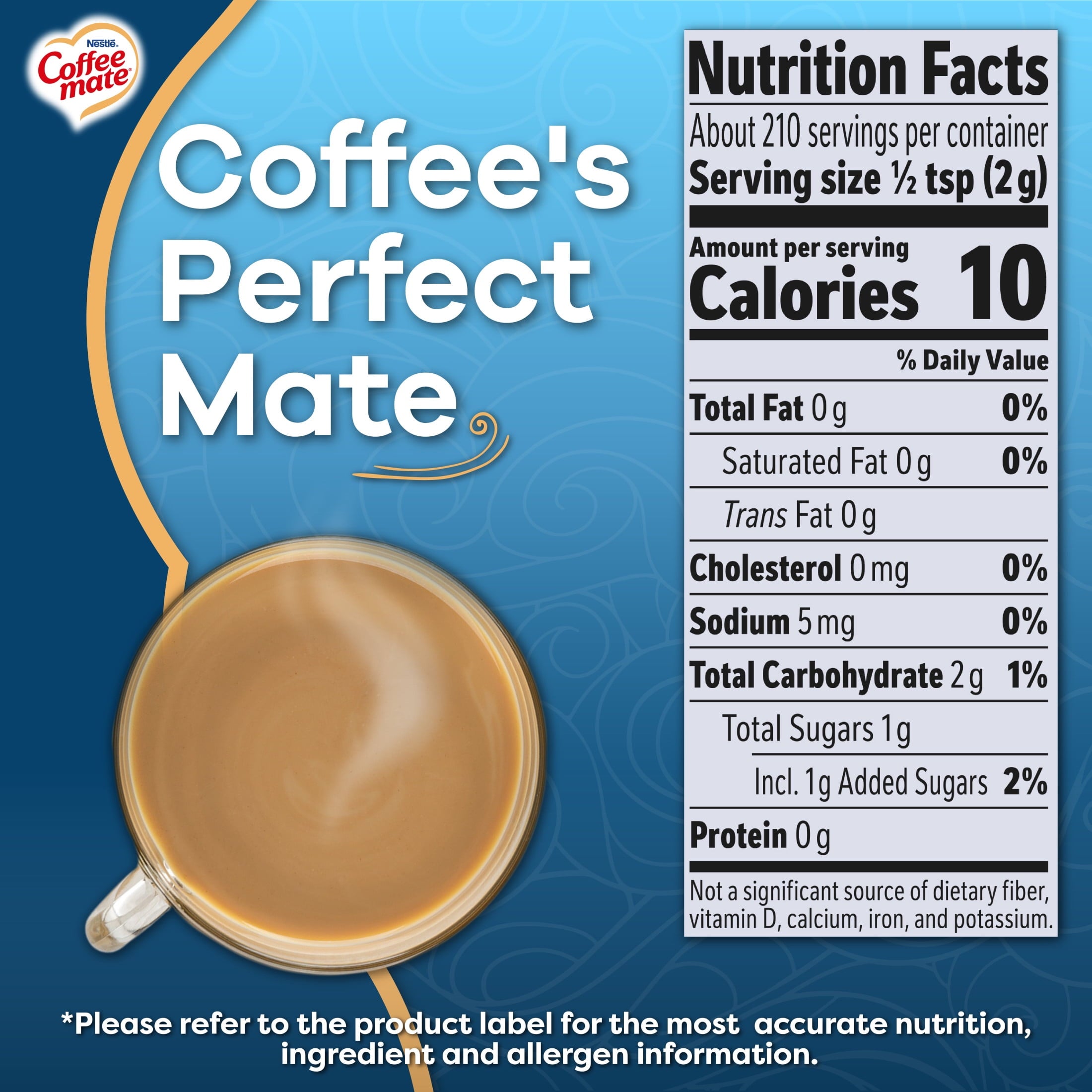 Coffee mate French Vanilla Powder Coffee Creamer, 15 oz — coffee and drinks product, view 6