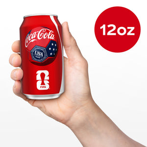 Coca-Cola Soda Pop Cans, 12 fl oz, 24 Pack — coffee and drinks product, view 4