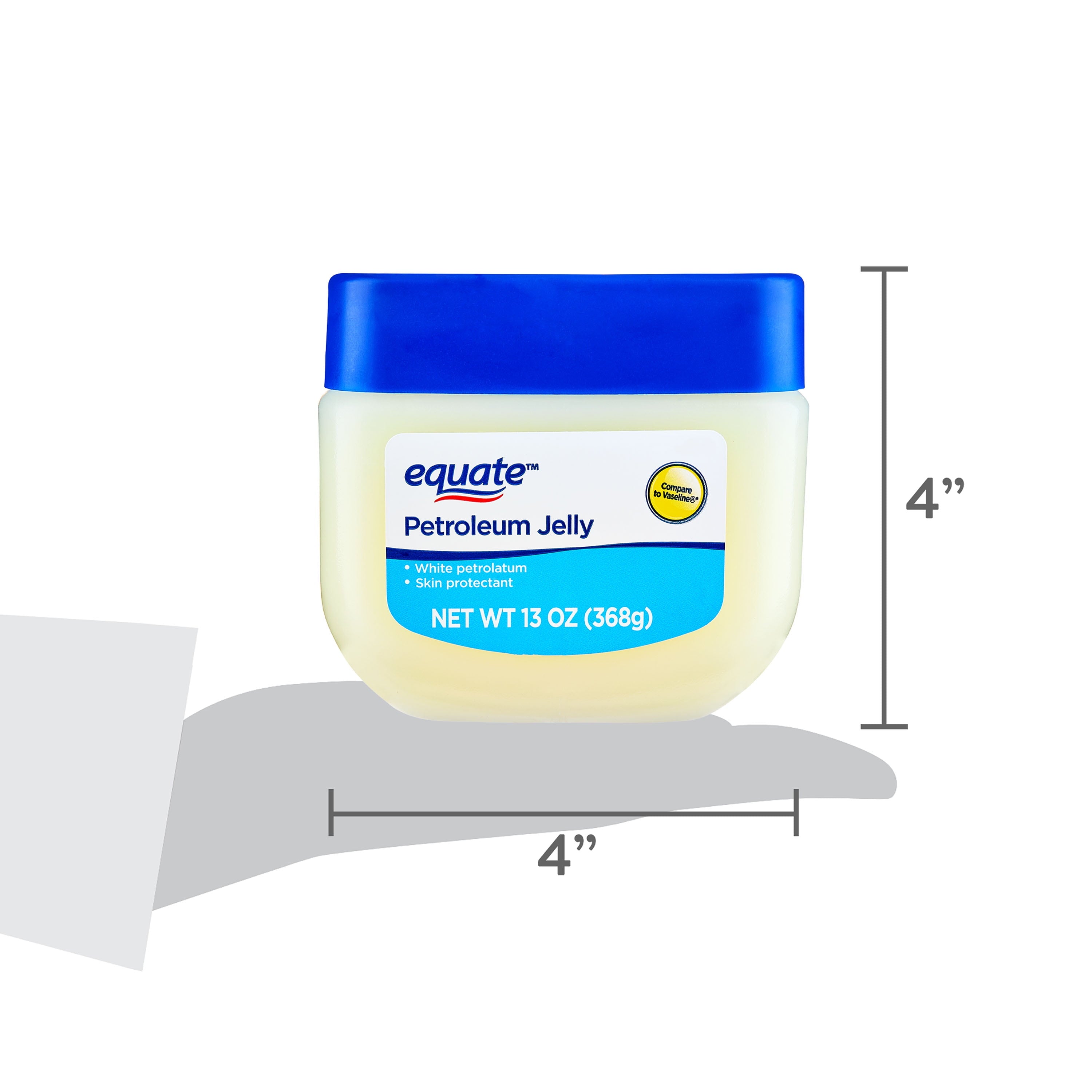 (3 pack) Equate Petroleum Jelly, Skin Protectant, 13 oz, Compare to Vaseline® — health and personal care product, view 10