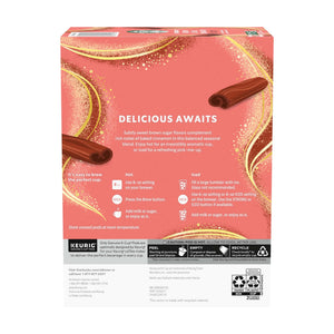 Starbucks Brown Sugar Cinnamon, Hot or Iced Coffee, Flavored K-Cup Coffee Pods, 22 Count — coffee and drinks product, view 9