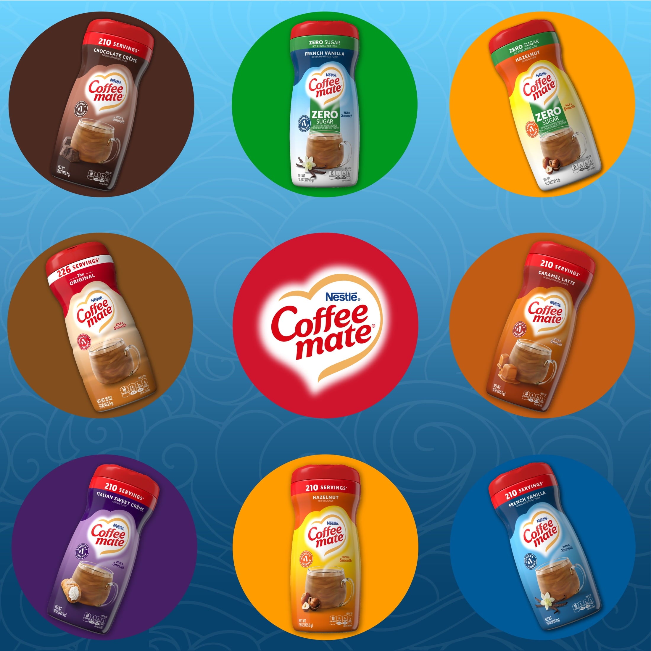 Coffee mate French Vanilla Powder Coffee Creamer, 15 oz — coffee and drinks product, view 7