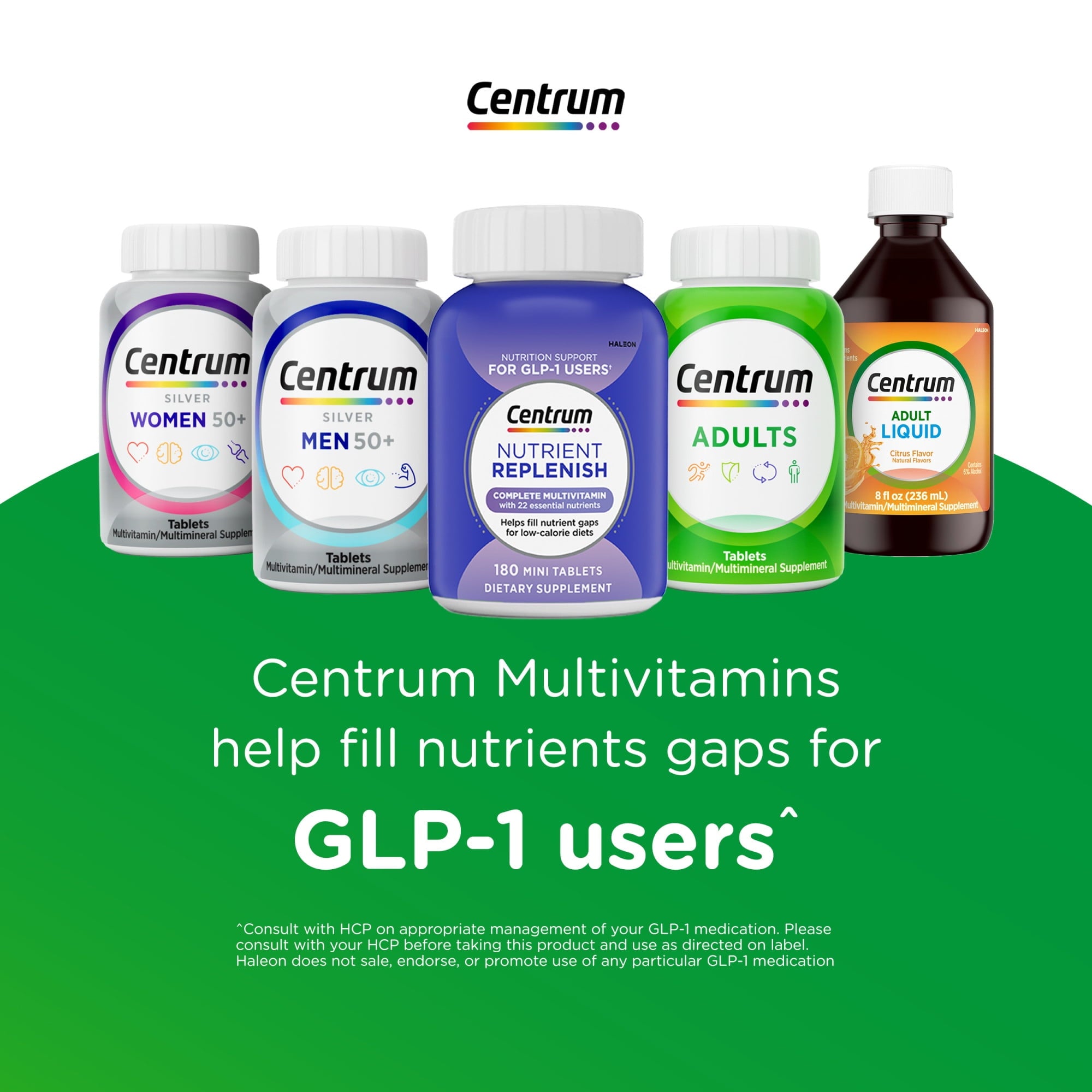Centrum Silver Mens 50 Plus Multivitamin With Vitamin B & D3, 65 Count — supplement pack, view 8