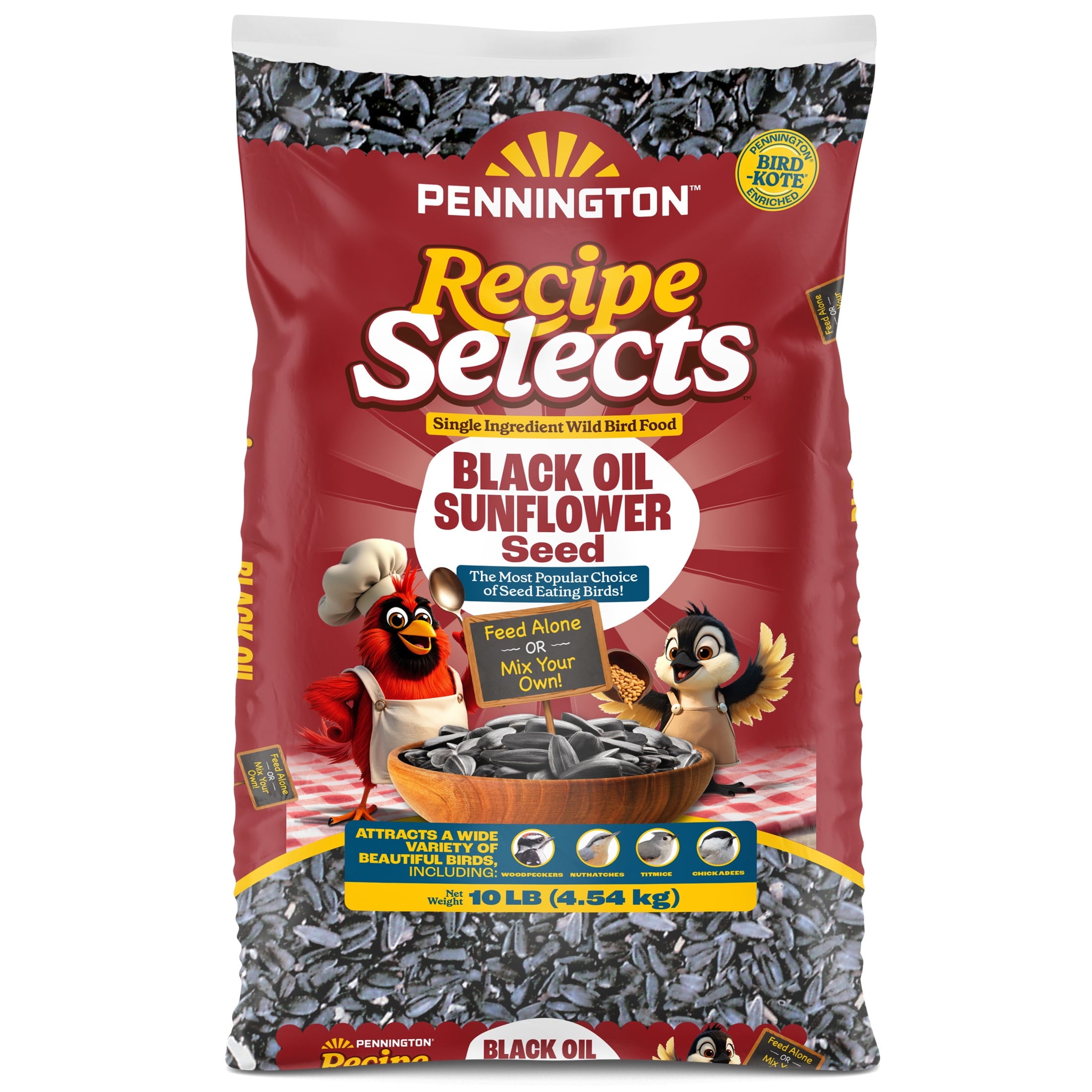 Pennington Select Black Oil Sunflower Seed Wild Bird Dry Feed, 10 lb. New Bag — home and garden product, view 16