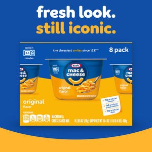 Kraft Mac and Cheese, 8 Cups, for Easy Dinner or Dinner Sides, Original Flavor — grocery product, view 2