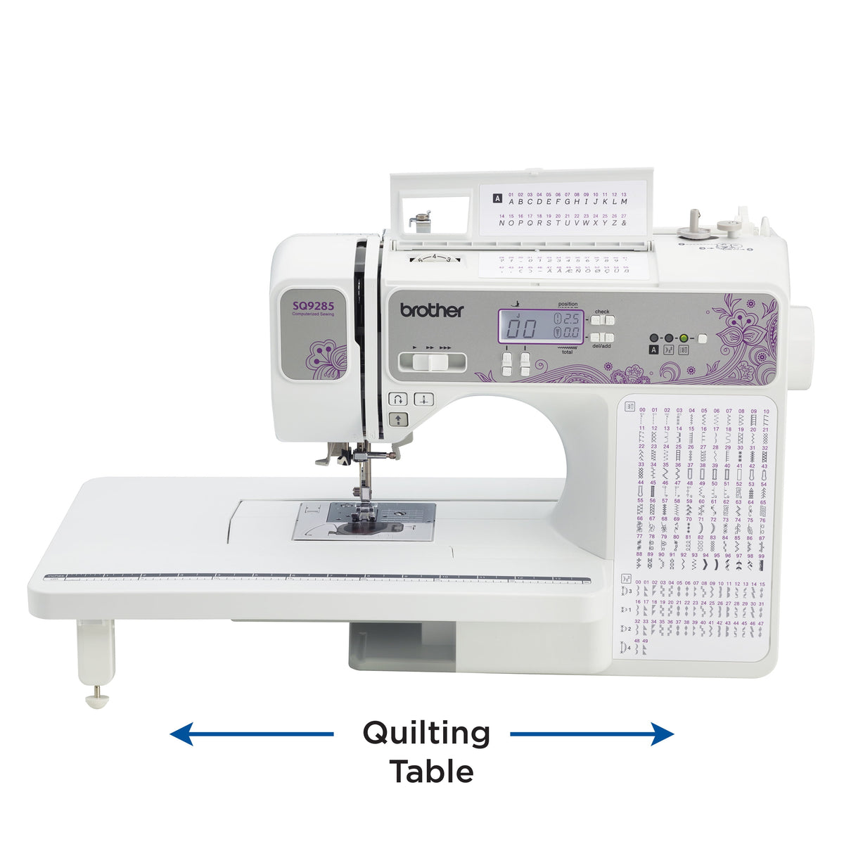 Brother  SQ9285 Computerized Sewing and Quilting Machine with Wide Table - image 2 of 6
