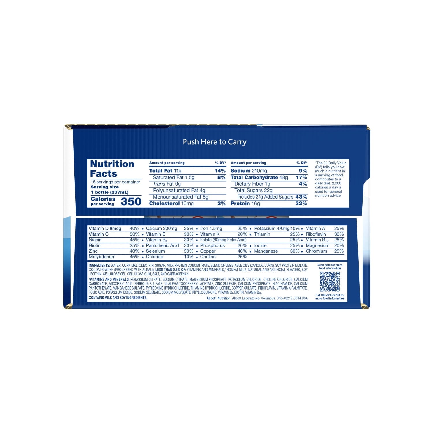 Ensure Plus Meal Replacement Nutrition Shake, Milk Chocolate, 16g Protein, 8 fl oz — sports nutrition product, view 14