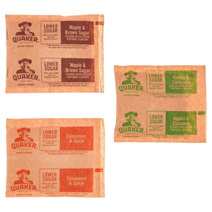 Quaker Instant Oatmeal, Lower Sugar Variety Pack, 1.16 oz, 20 Packets — grocery product, view 12