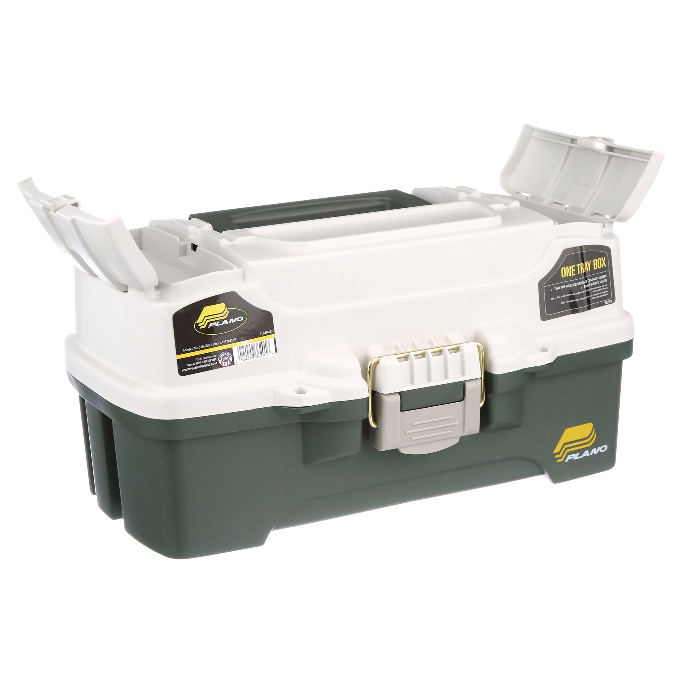 Plano 6201 One-Tray Tackle Box, Bait Storage, Extending Cantilever-tray Design — sports and outdoor product, view 13