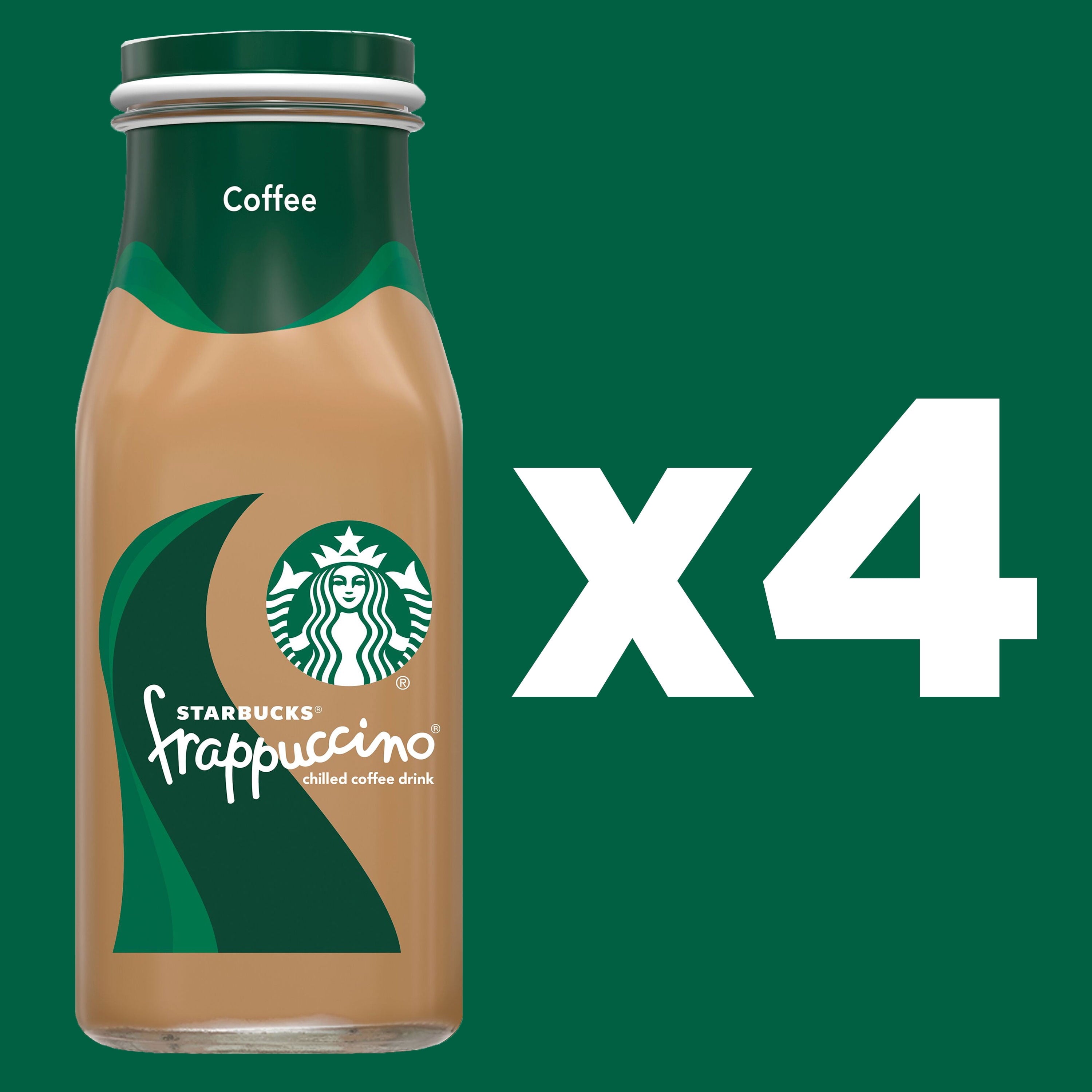 Starbucks Frappuccino Chilled Coffee Drink, 9.5 oz bottles, 4 Count — coffee and drinks product, view 3