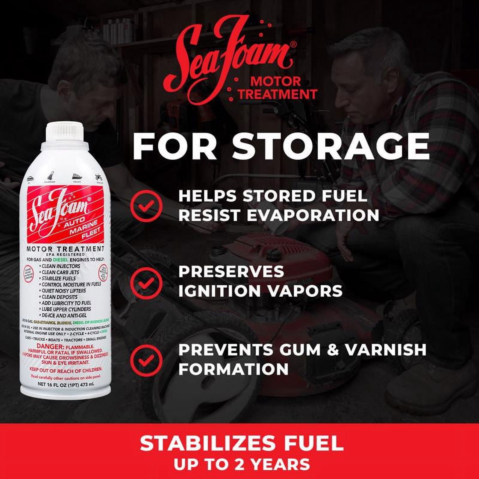 Sea Foam SF16 Motor Treatment Automotive Additive, 16 oz — automotive product, view 4