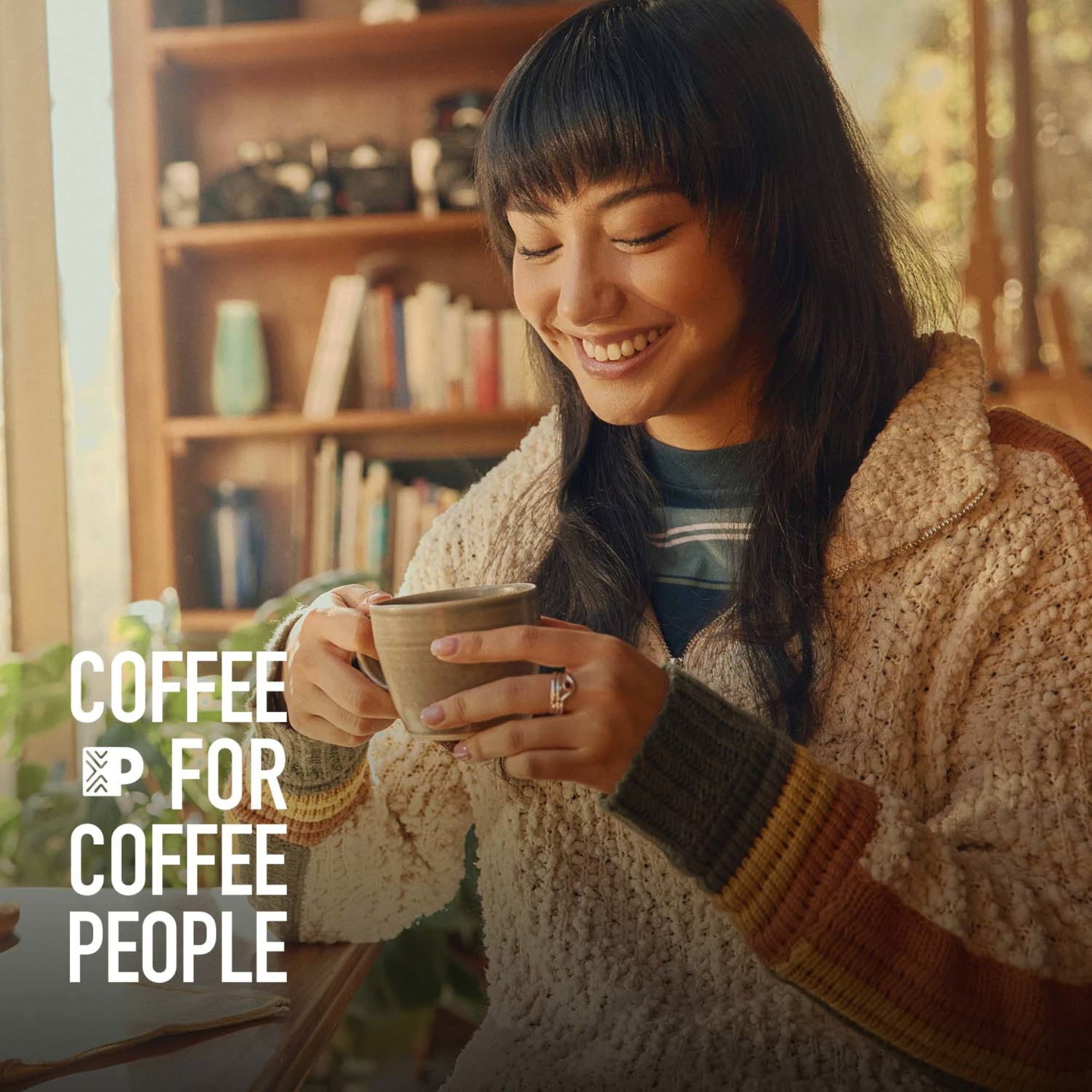 Peet's Coffee Decaf House Blend Premium Dark Roast Keurig K-Cup Coffee Pods, 22 Count — coffee and drinks product, view 6
