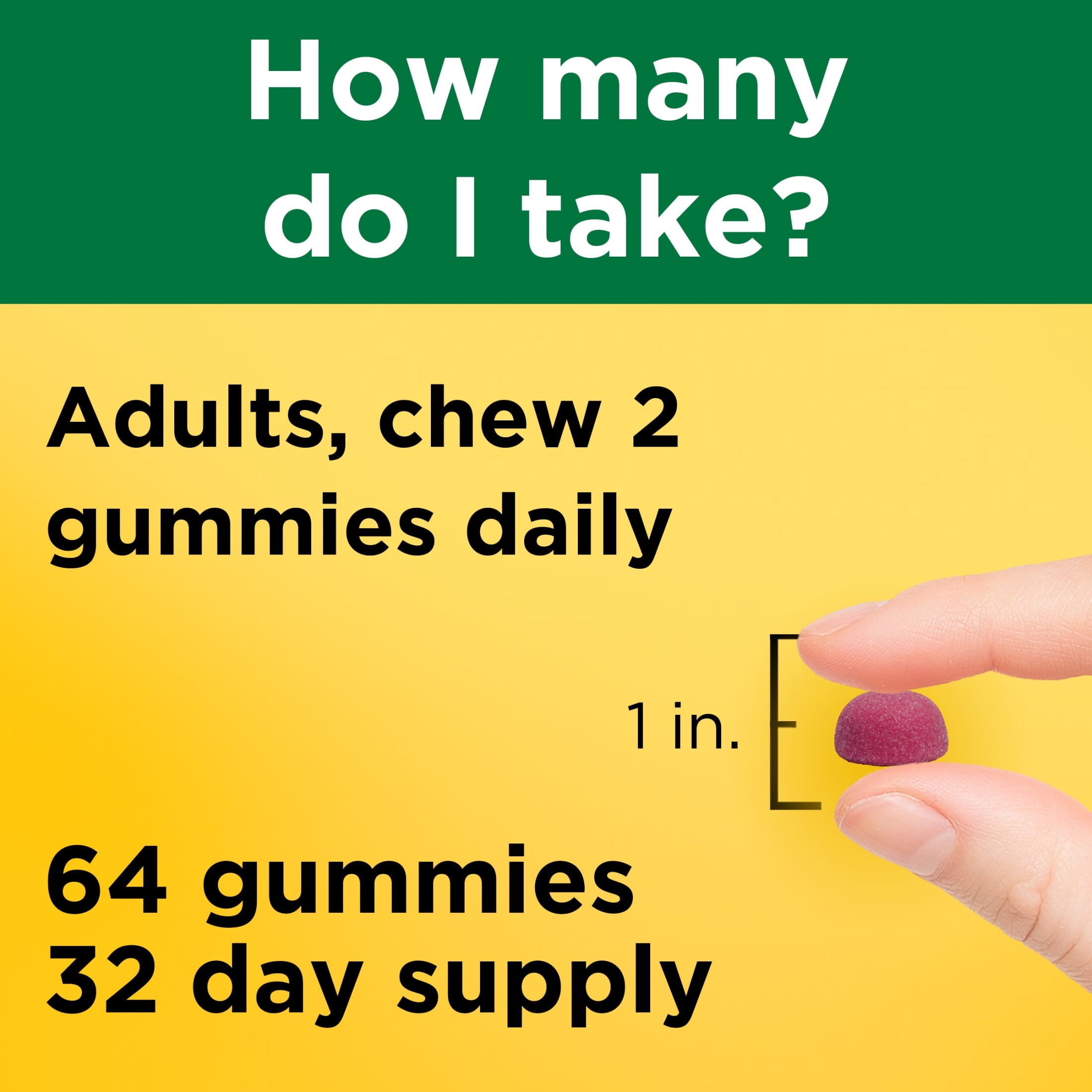Nature Made High Absorption Magnesium Citrate 200 mg per Serving Gummies, 64 Count — supplement pack, view 6
