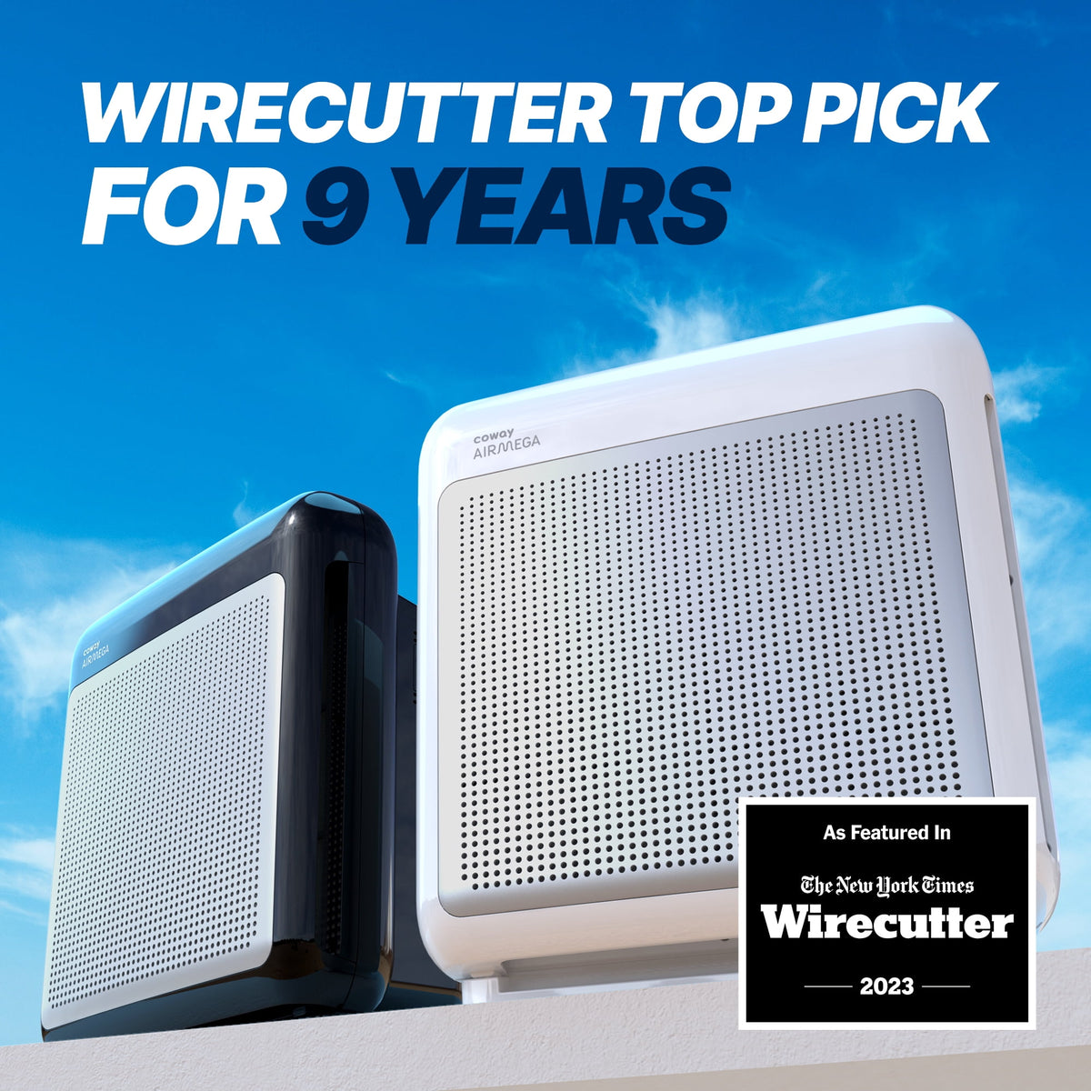 Coway Air Purifier Airmega 200M True HEPA with 361 sq. ft. Coverage in White - image 3 of 6