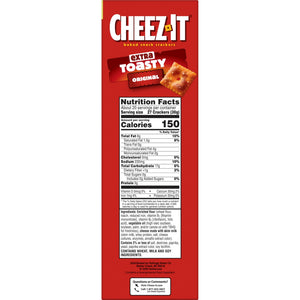 Cheez-It Extra Toasty Cheese Crackers, Baked Snack Crackers, 21 oz — grocery product, view 10