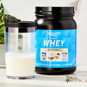 Equate Whey Protein Powder, Smooth Vanilla, 24 oz — sports nutrition product, view 2