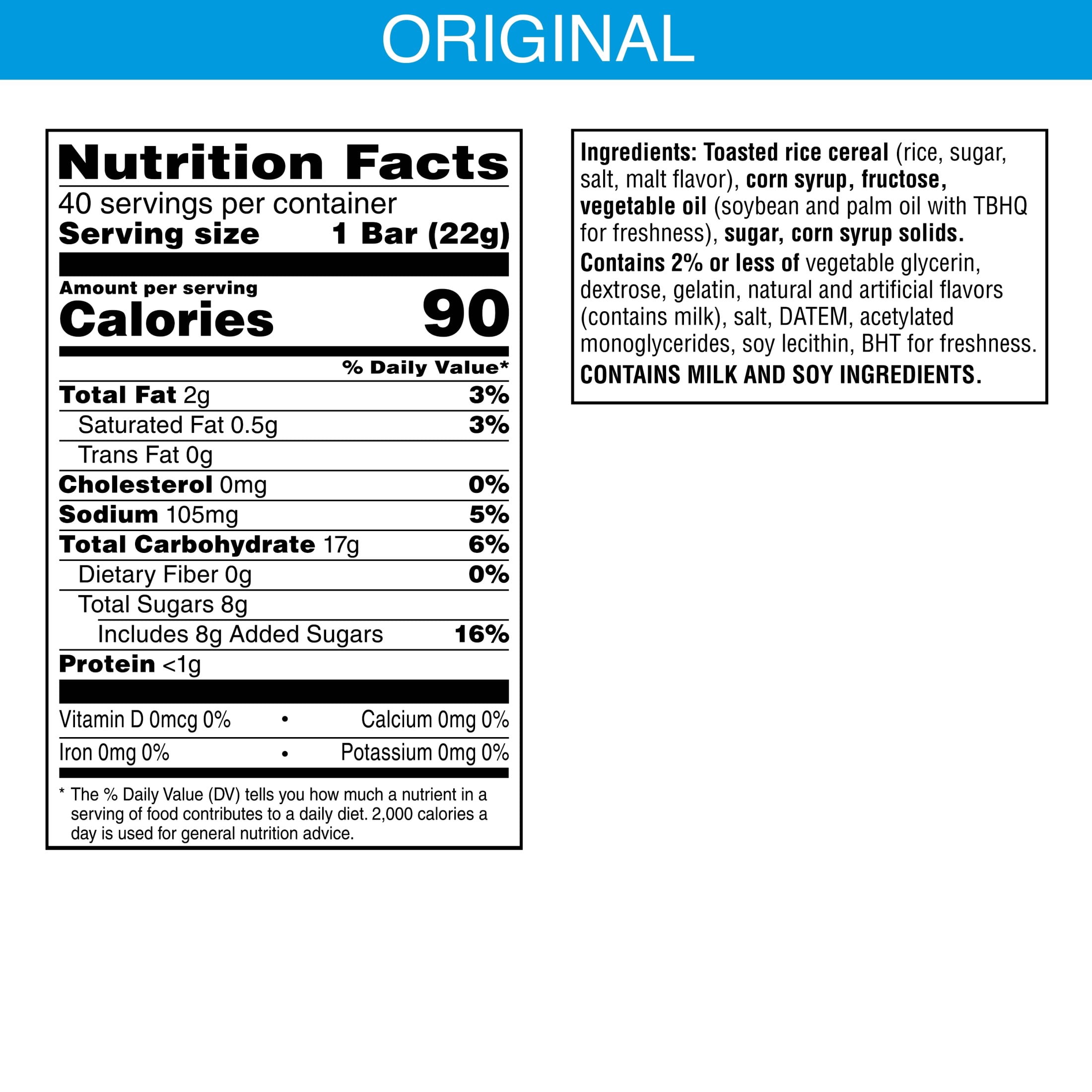 Rice Krispies Treats Original Chewy Crispy Marshmallow Squares, Snacks Value Pack, 31.2 oz — grocery product, view 7