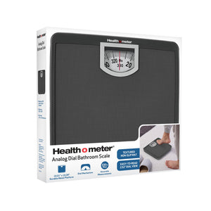 Health o meter Compact Dial Bathroom Scale, 330 lb. Capacity — health and personal care product, view 8