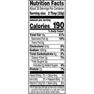 SKIPPY SUPER CHUNK Peanut Butter, 7 g Protein Per Serving, Shelf-Stable, 40 oz Plastic Jar — grocery product, view 9
