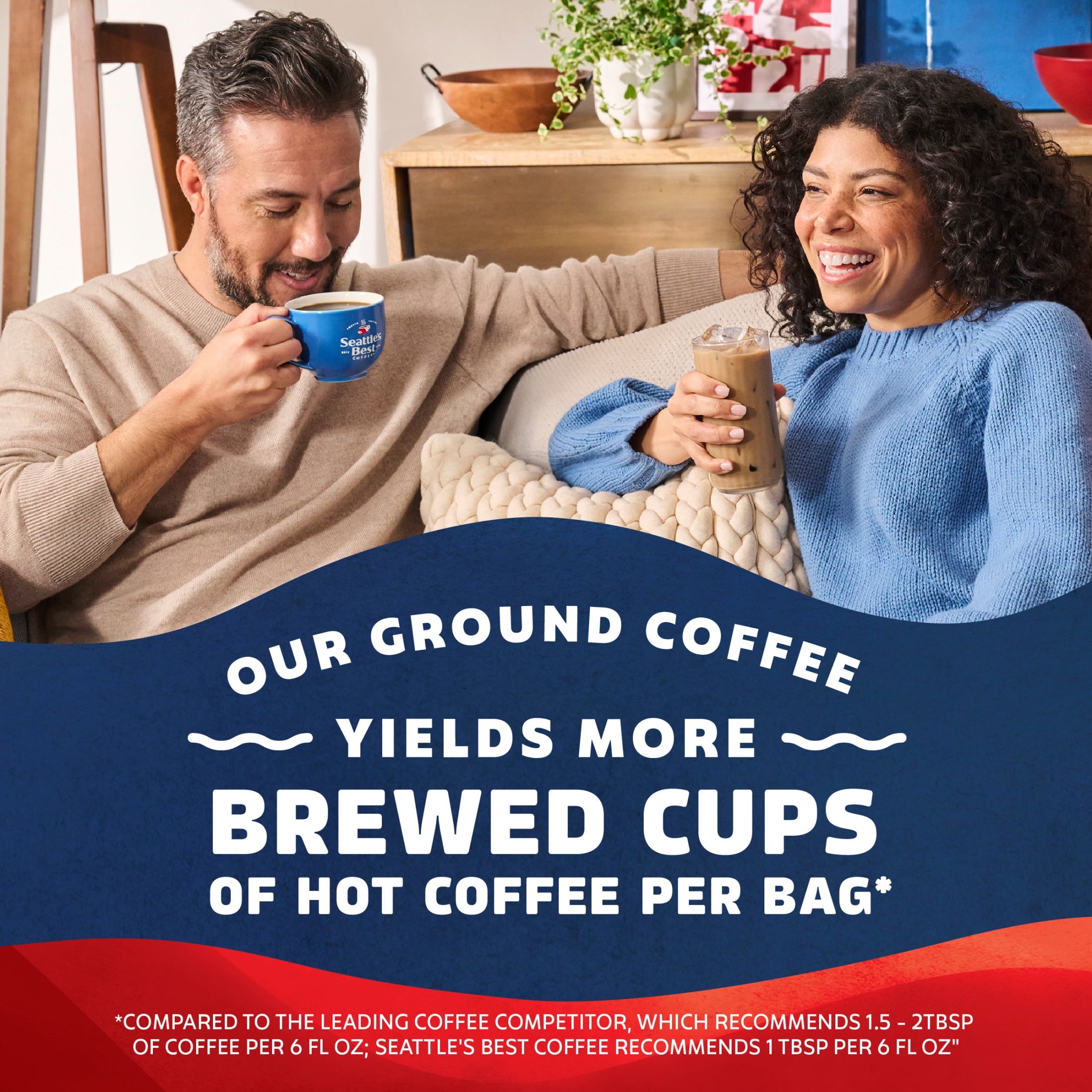 Seattle's Best Coffee, Post Alley Dark Roast Ground Coffee for Cold Brew or Hot Coffee — coffee and drinks product, view 5