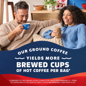 Seattle's Best Coffee, Post Alley Dark Roast Ground Coffee for Cold Brew or Hot Coffee — coffee and drinks product, view 5