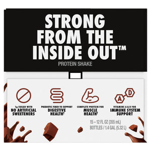 Oikos Protein Shake, Chocolate, 30g Protein, Shelf Stable, 12 Fl Oz Bottle, 15 Count — sports nutrition product, view 12