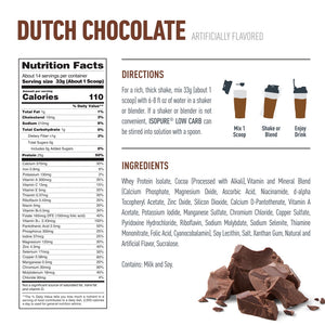Isopure Low Carb 100% Whey Protein Isolate Chocolate Protein Powder, 25g, 14 Servings — sports nutrition product, view 2