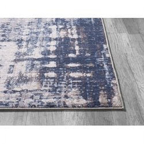 Better Homes & Gardens Navy Abstract Indoor Area Rug - image 4 of 5