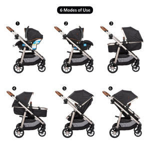 Monbebe Infant & Toddler 6-in-1 Modular Travel System - image 5 of 6