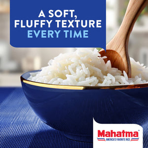 Mahatma Enriched Extra Long Grain White Rice, 20 lb Bag — grocery product, view 4