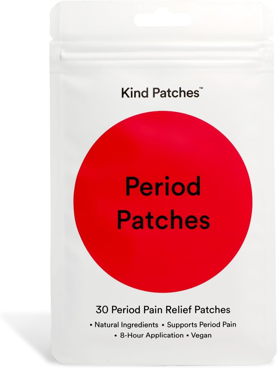 Kind Patches Period Patches - Period Relief Iron Patches with Menthol, Camphor and Chamomile — supplement pack