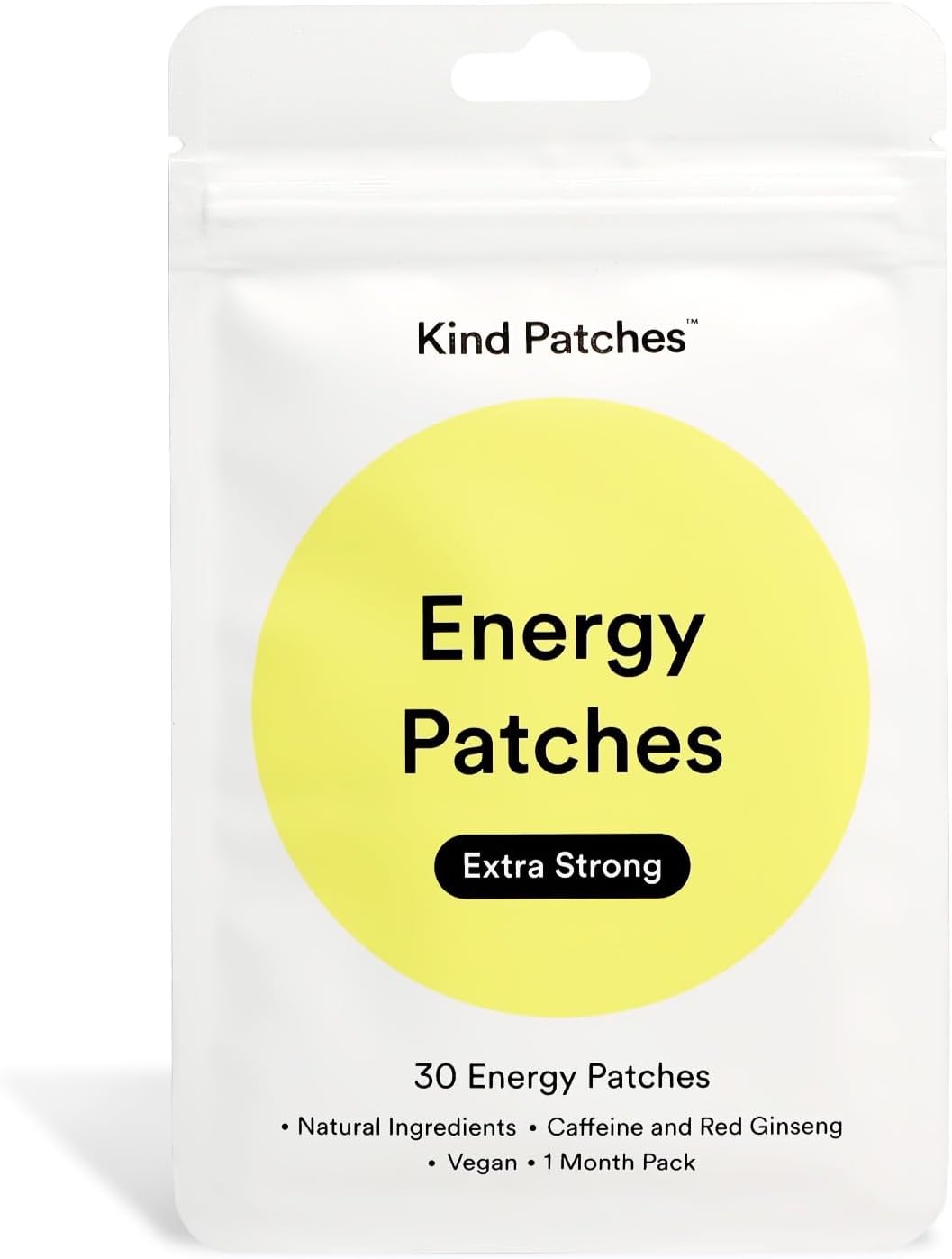 Kind Patches Energy Patches Extra Strong 30 count — supplement pack