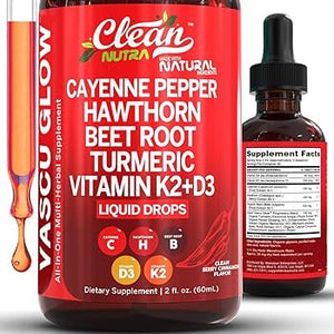Clean Nutra Cayenne Pepper Drops Supplement — supplement pack