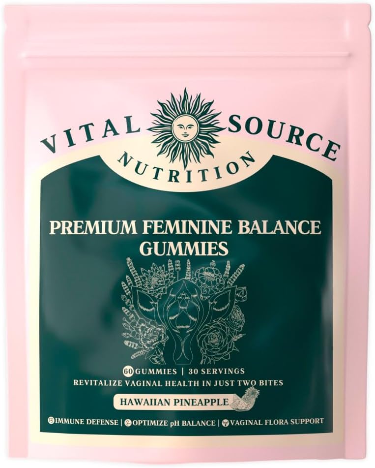 Vital Source Nutrition Vaginal Probiotic Gummies for Women 60 gummies — supplement pack