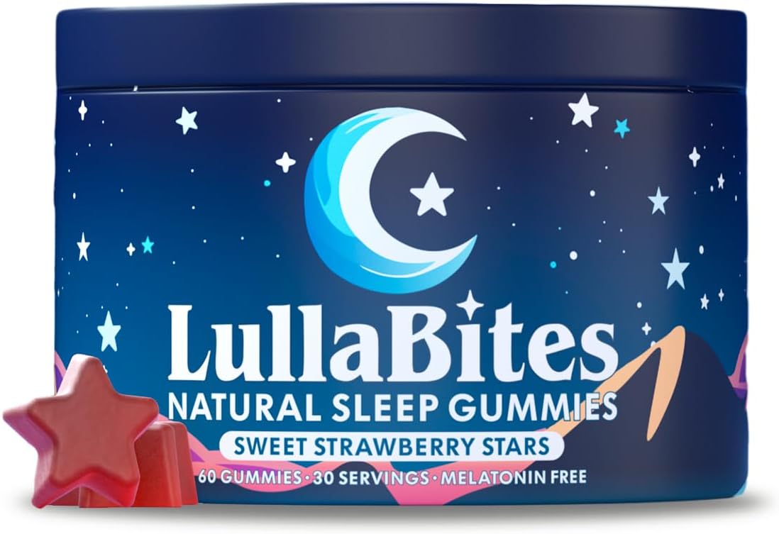 LullaBites - Natural Sleep Gummies 60 Gummies — supplement pack