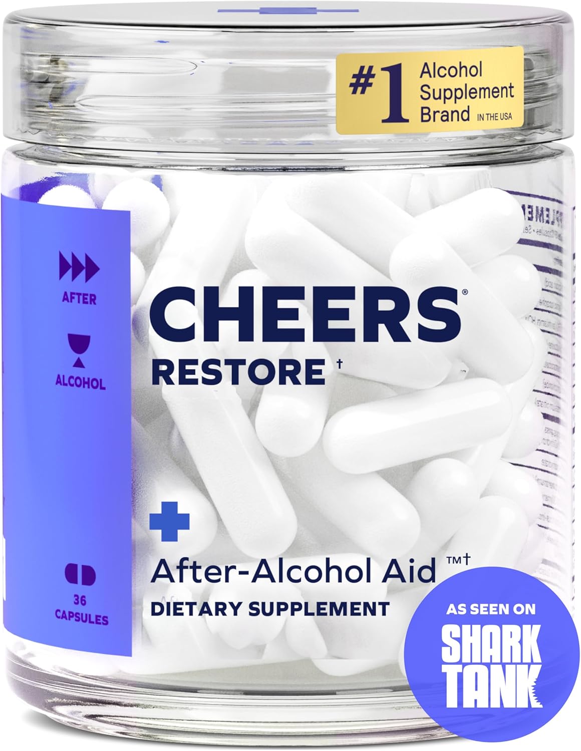 Cheers Restore | Supplement with DHM + L-Cysteine | Feel Better After Drinking & Support Your Liver | 12 — supplement pack