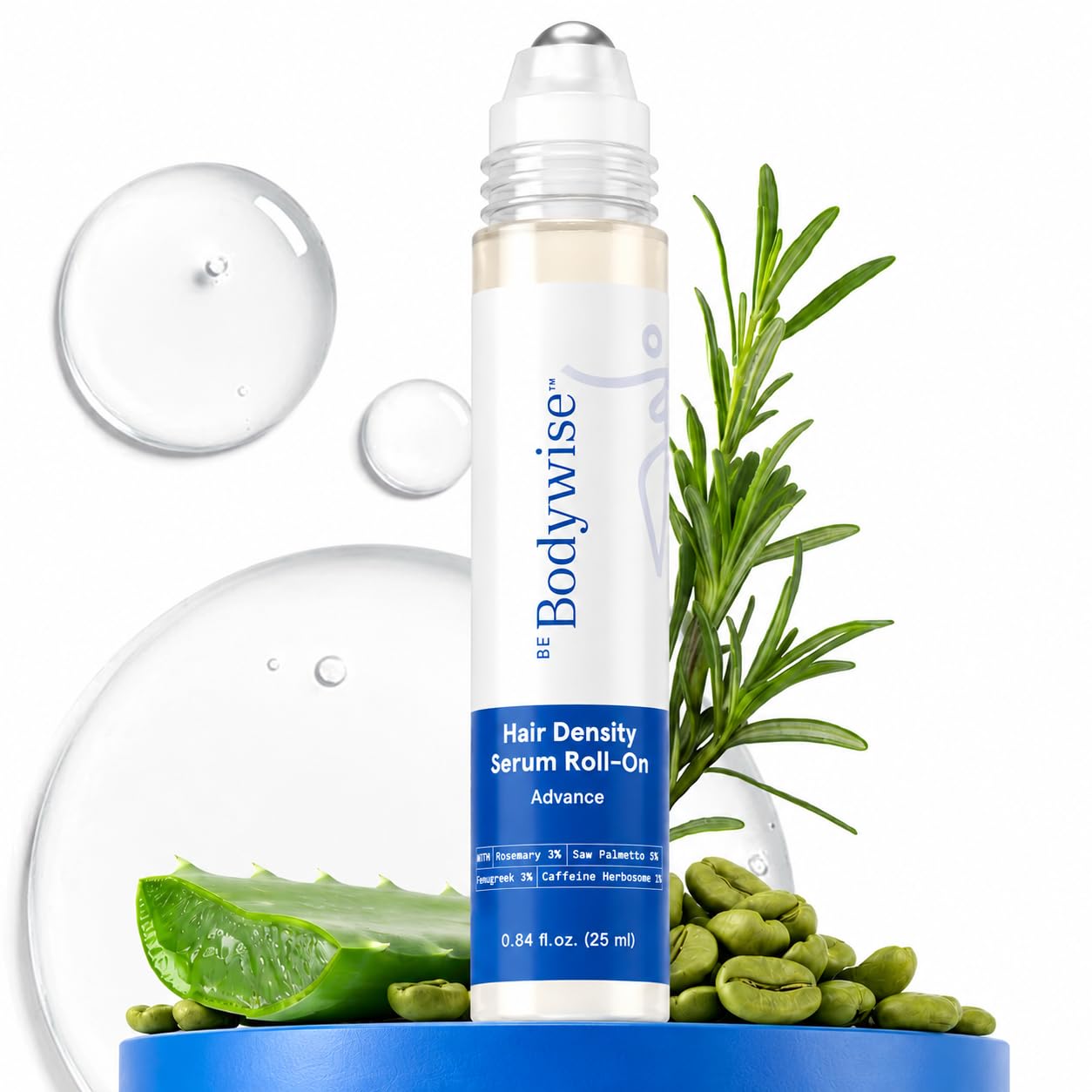 Bodywise Hair Growth Serum Roll On - 25ml/0.84 fl oz — skincare product