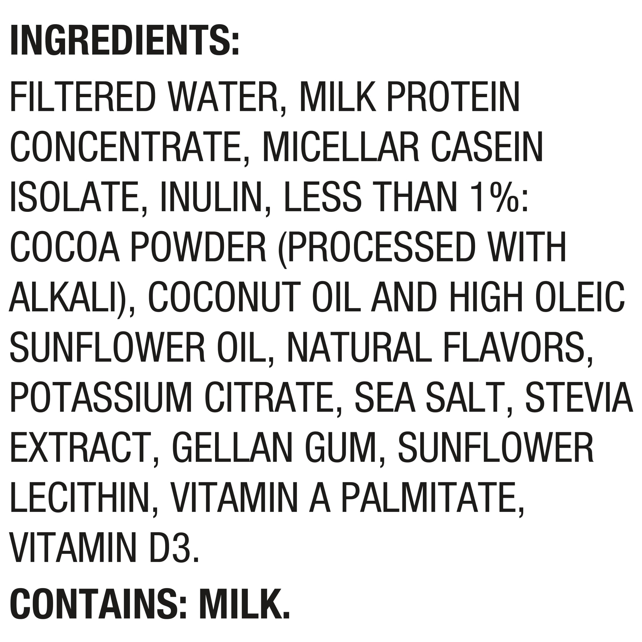 Oikos Protein Shake, Shelf Stable, Chocolate, 30g Protein, 12 fl oz, 12 Count Bottles — sports nutrition product, view 9