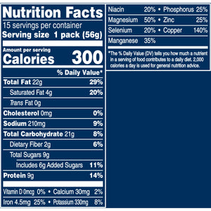 PLANTERS Deluxe Honey Roasted Whole Cashews, Plant Based Protein, 2 oz Bags (pack of 15) — grocery product, view 10