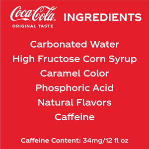 Coca-Cola Soda Pop Cans, 12 fl oz, 24 Pack — coffee and drinks product, view 10